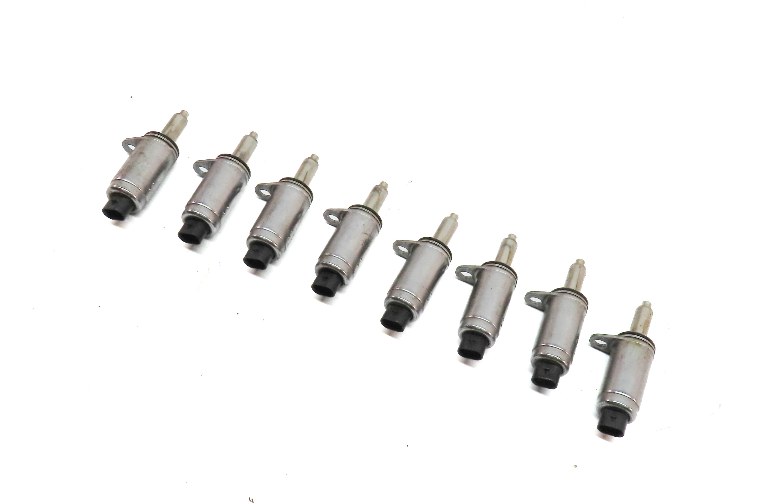 2017 AUDI A4 (B9 8W) 2.0L CYMC TURBO ENGINE CAMSHAFT ADJUSTER SOLENOID SET-8 — exact item pictured
